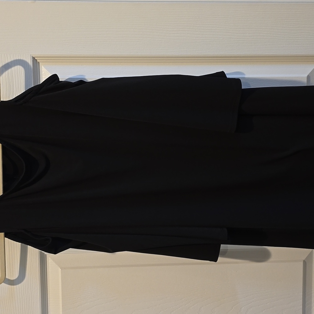 Black Cold Shoulder Dress